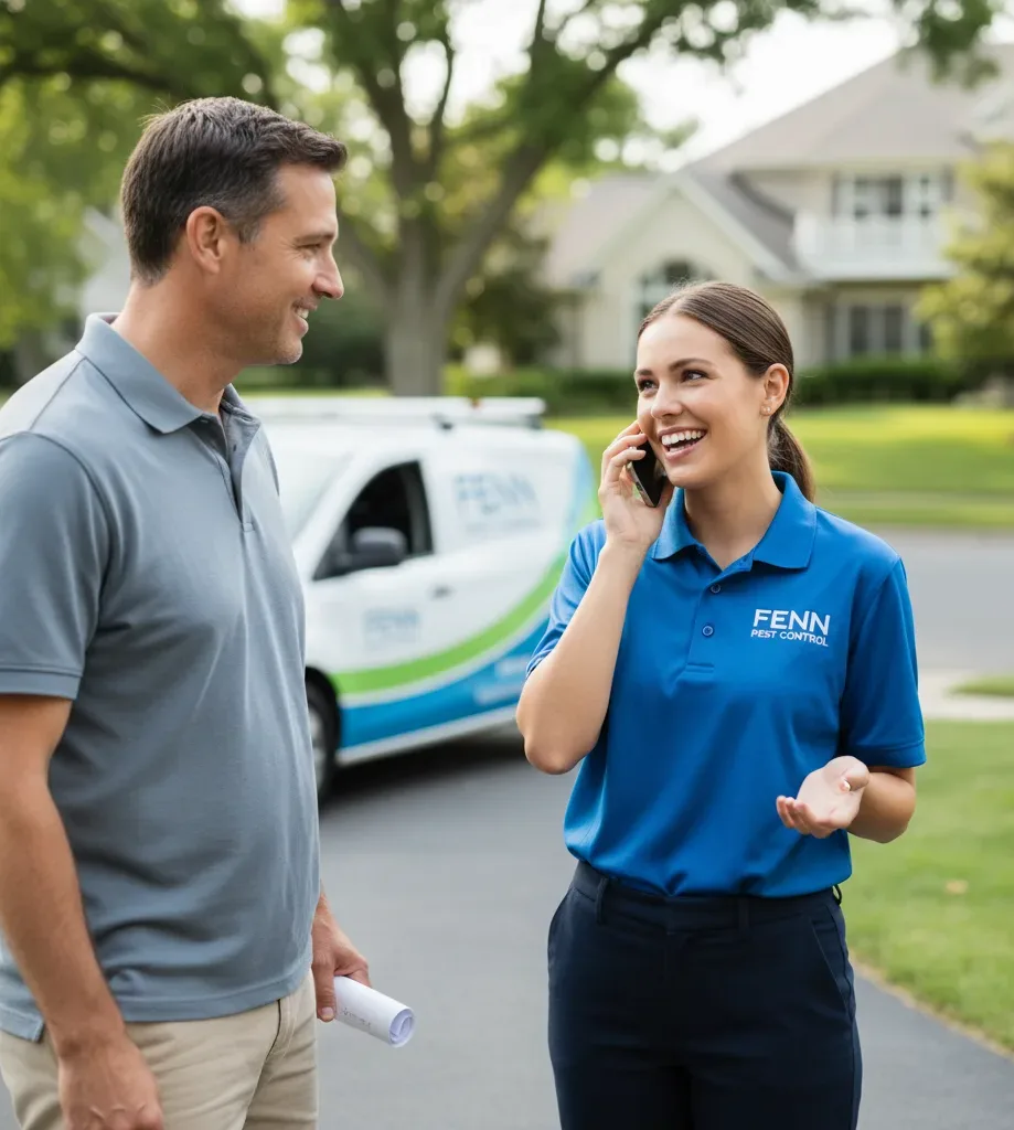 Fenn Pest Control customer support in Montclair